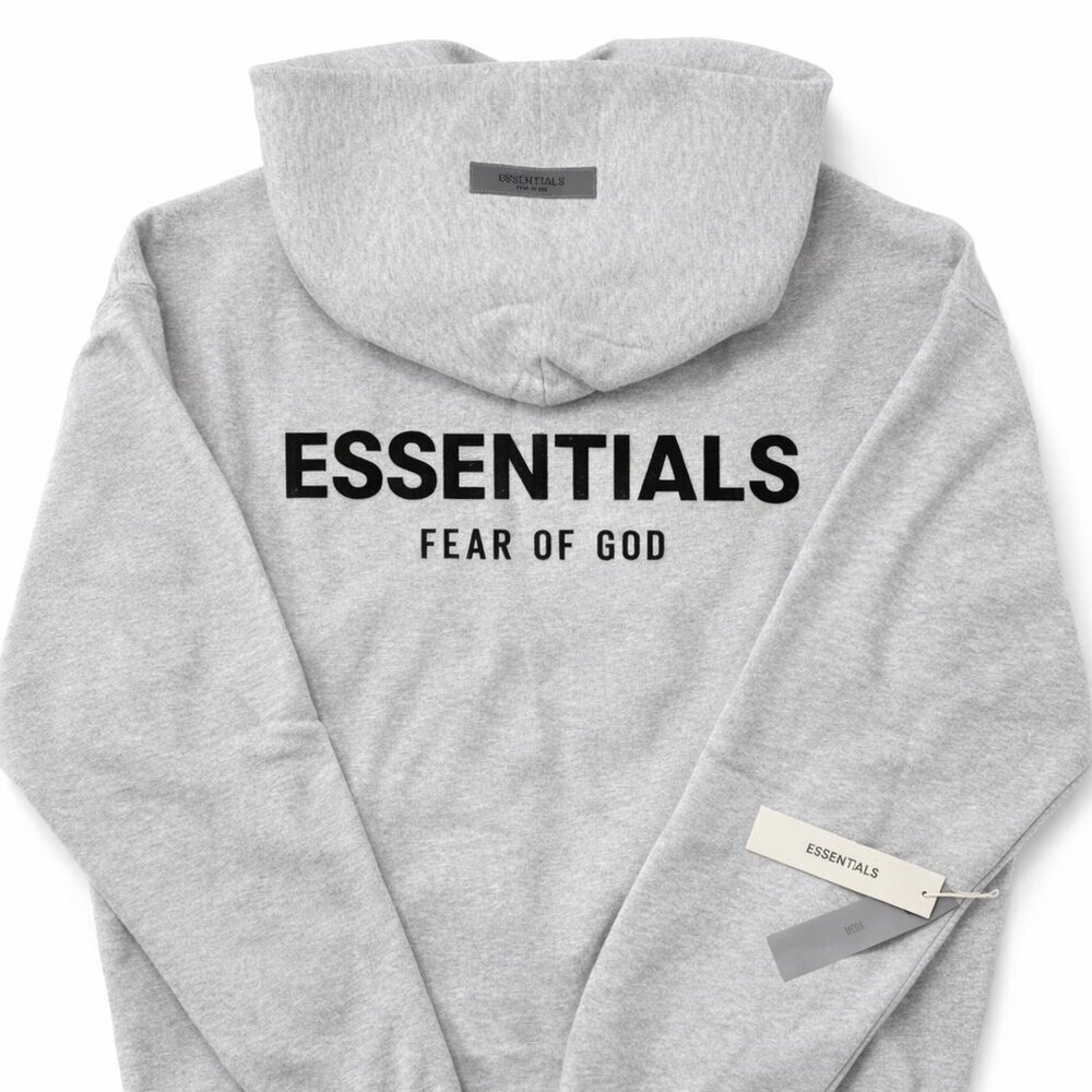 Fear of God Essentials Hoodie Dark Oatmeal – Oversized Pullover NWT